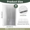 16PCS Garage Door Insulation Reflective Foil Panels 24" x 48"