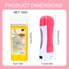 Roll on Wax Kit, Hair Removal Kit, Waxing Set with