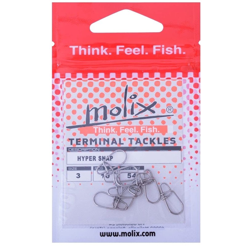 Molix – Hyper Snap, Color 10 Pcs, Size 54 KG