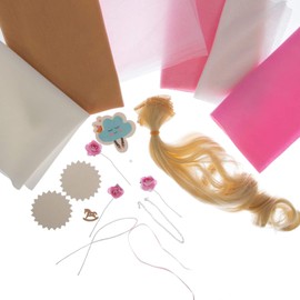 Sewing Kit Craft Set Doll for DIY, 30 cm Large, Dolls Sewing, DIY, Gift Idea for Crafters, Dressmakers, Tailors Set, DIY Sewing (Anett)