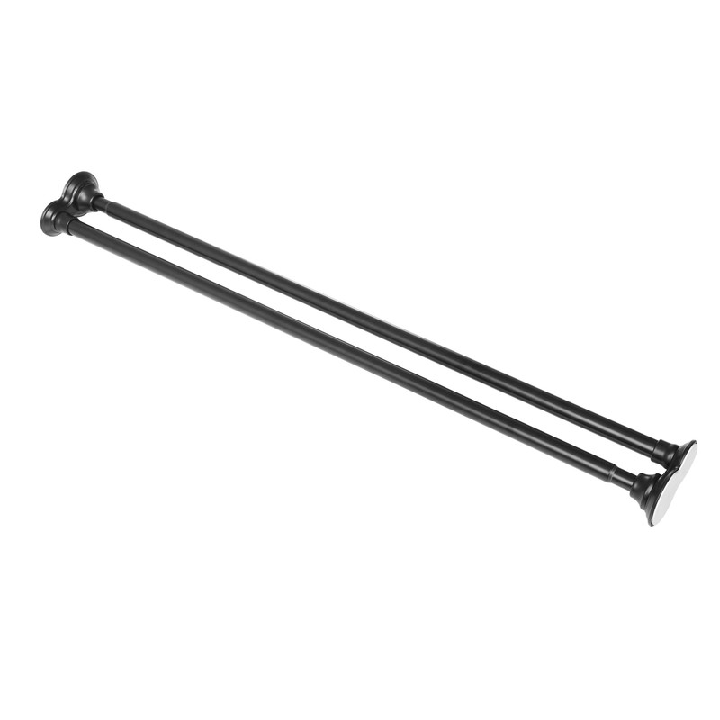 Utopia Alley Adjustable 72-Inch Double Shower Curtain Tension Rods -