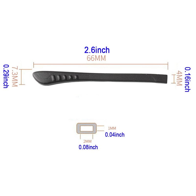 Child Eyeglass End Tips Ear Sock Pieces Silicone Eyewear Anti-Slip