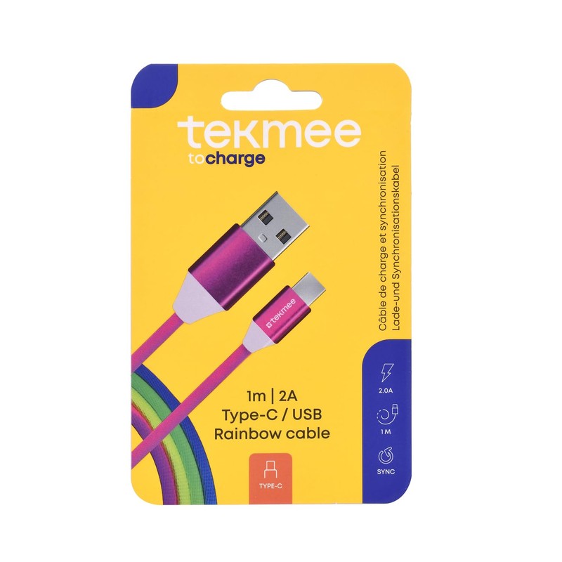 TEKMEE 21026 Plastic Charging Cable