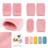 Baby Knee Pads for Crawling – Soft Cotton Non-Slip Protection