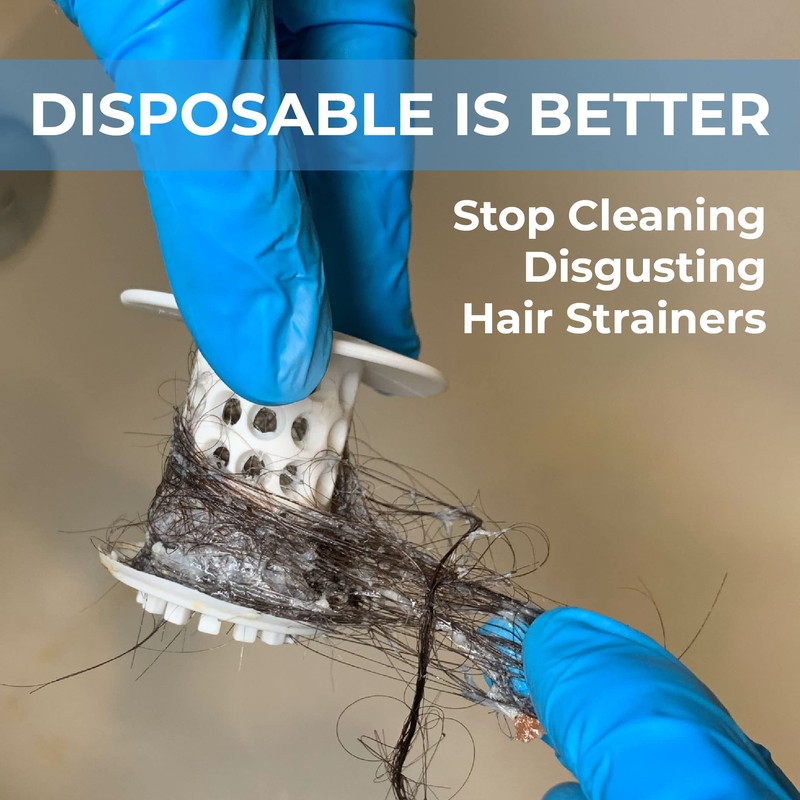 Disposable Mini HairClaw 20 Pack | Extra Small Bathtub Hair