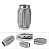 Stainless Steel Flexible Exhaust Stub Internal Corrugated Pipe 2.5in x