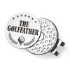 QVUXZ Dad Golf Ball Marker Gifts, Dad Golfing Gifts from