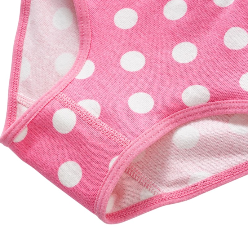 SEVENCANDY Little Girls Cotton Panties Kids Soft Undies Toddler Breathable