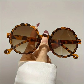 New Fashionable Retro Round Glasses for Women and Men, Premium Lace Frame Style, Trendy All-Purpose Glasses for Daily WearDesign: Black 2pcs, Frame Material: Alloy