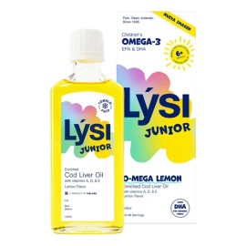 Lysi Jr Aceite De Higado De Bacalao Para Niñossaborlimón Msi