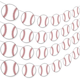 Baseball Party Decorations Paper Garlands Sports Themed Birthday Supplies for Baseball Birthday Party Supplies Sport Theme Decorations