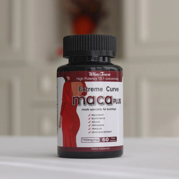Wins Town Maca Plus Cápsulas Potenciadoras Glúteos 60