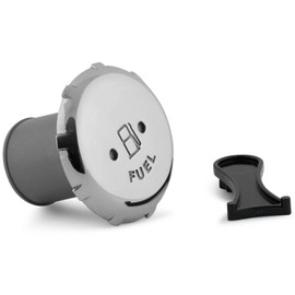 Plastic filler nozzle with stainless steel lid, rust-proof, various choice of 38 or 50 mm diameter or labelling, fuel cap for fuel, diesel or water, size fuel 50 mm, with key