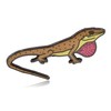 Clayton Jewelry Labs Green Anole Lizard Enamel Pin (Brown)
