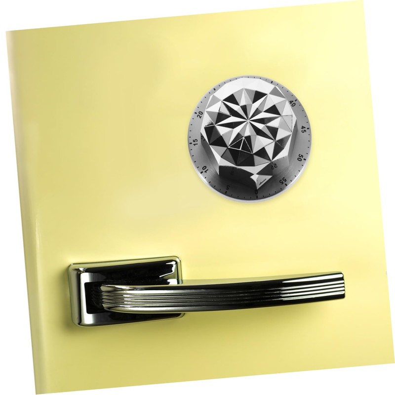 NOLITOY Elegant Kitchen Timer Stainless Steel Kitchen Clock Cooking Alarm