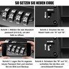 Portable Safe, Waterproof, 4 Digit Combination Code Security Box, Outdoor