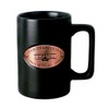 Americaware 15 oz Black Matte North Carolina Copper Medallion Mug