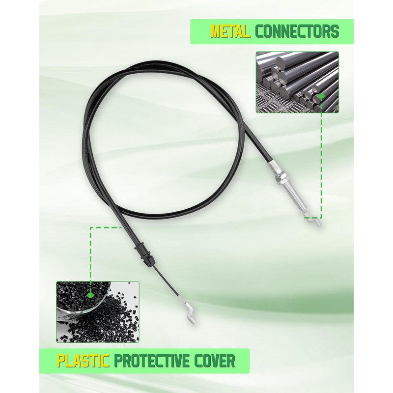 Vudajuley 351311 Mower Shift Cable Fit for DR Power All