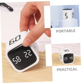 LABRIMP Digital Cube Timer Electronic Countdown Timer for Cooking Study and Management Portable and Compact Design for Kitchen Use Model