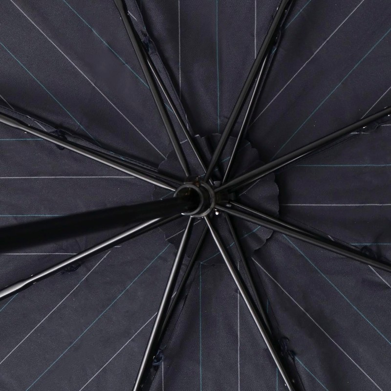 Moonbat [Lanvin on Blue] Rain Umbrella, Folding Umbrella, Yarn-Dyed, Large