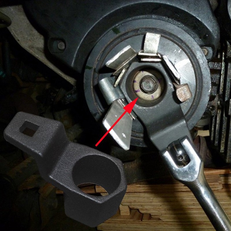50mm Crankshaft Pulley Wrench Removal Tool Steel Construction Efficient Replacement