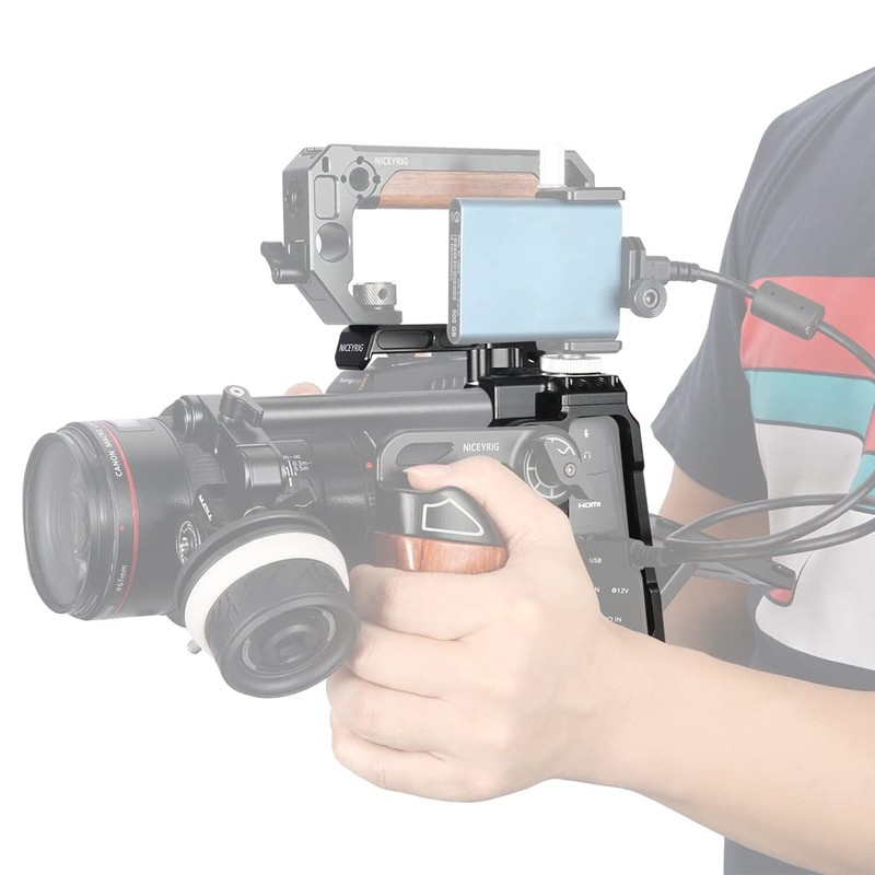 NICEYRIG Half Cage Kit for BMPCC 6K G2/Pro Blackmagic Pocket