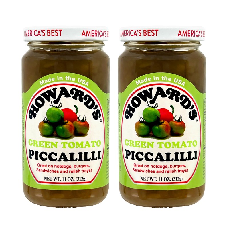 Howard’s Green Tomato Piccalilli 11 oz (312g) | Classic Relish