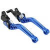 Wacece ATV Clutch and Brake Lever Set Adjustable Handle for
