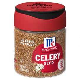 McCormick Celery Seed 0.95 Ounce Pack of 6 Non GMO for Grilling and Cooking