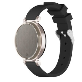 EANWireless Compatible for Garmin Lily 2 Watch Band, 14mm Silicone Sport Women Replacement Strap Compatible for Garmin Lily2 Bands, Black