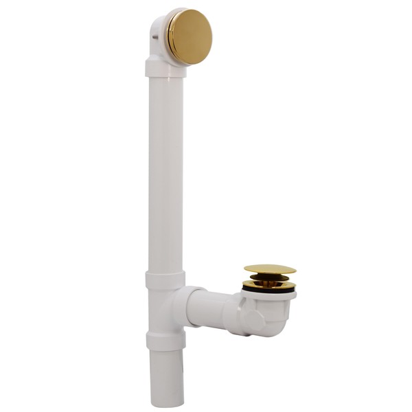 Westbrass 493244H-01 Sch. 40 PVC Bath Waste & Overflow Assembly