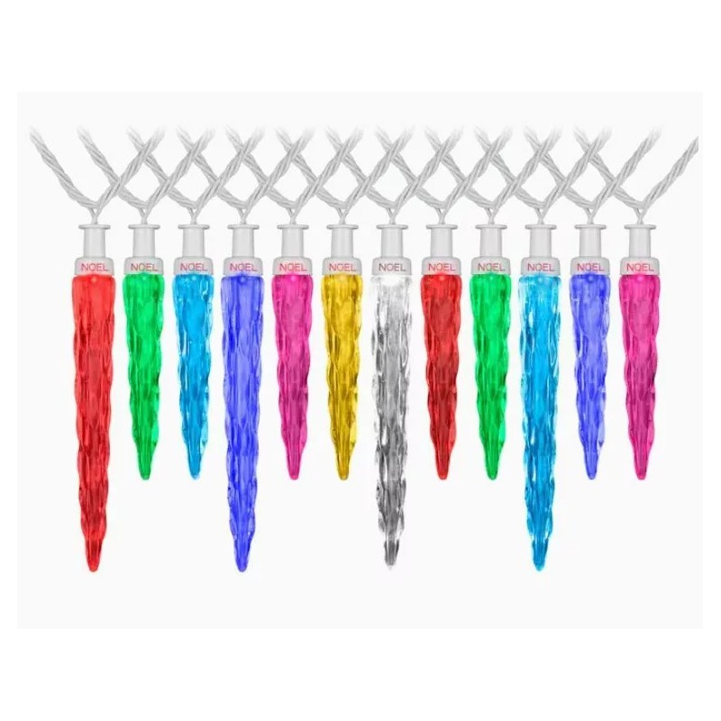 Gemmy Lightshow 24 Ct Color Motion Multicolor Deluxe LED Christmas