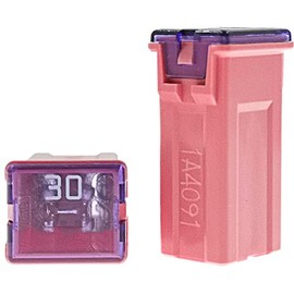 Yoiilnz 10 pcs 30Amp Automotive Fuse Tall JCASE Box Shaped Fuse for Ford, Chevy/GM, Nissan, and Toyota Pickup Trucks, Cars and SUVs (Tall 30 Amp)