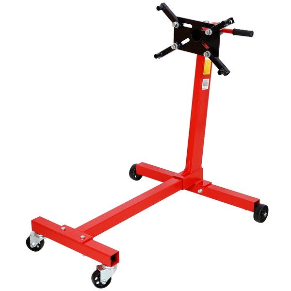 ZJMTOCYU Portable Vehicle Engine Block Stand, Heavy Duty Steel Construction