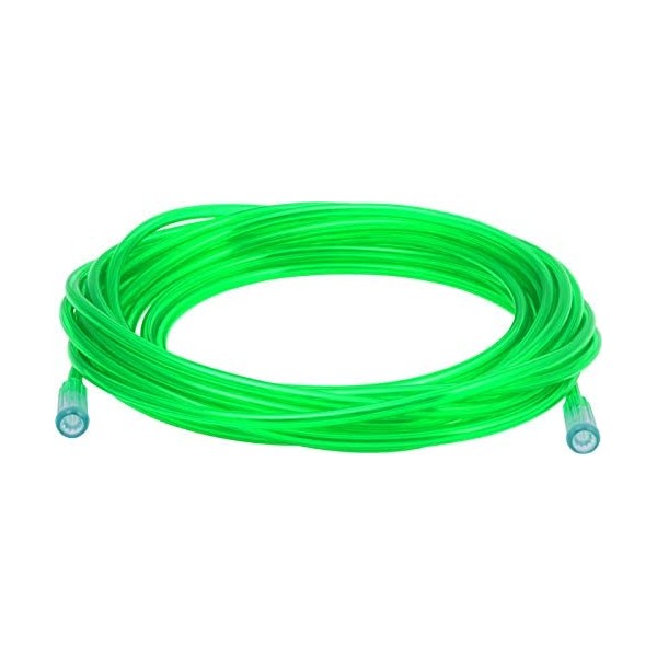 Mars Wellness Oxygen Tubing - Premium Green Crush Resistant Oxygen Tubes - Extra Long 50 Foot - Pack of 10 Tubes