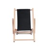 Hanpo Mini Wood Beach Chair Phone Stand, Cute Fabric Foldable