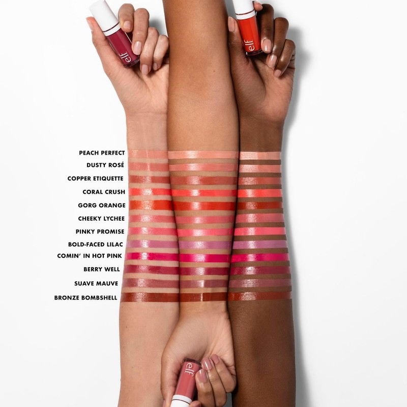 e.l.f. Cosmetics Camo Rubor Líquido Suav Mauve Rosa Malva 4ml
