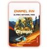 Enamel Pin - Olympic National Park. Collector’s Edition, Durable &