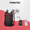 Sahunfri 2 Pcs Ultra Lightweight Backpack, Foldable Backpack Water Resistant