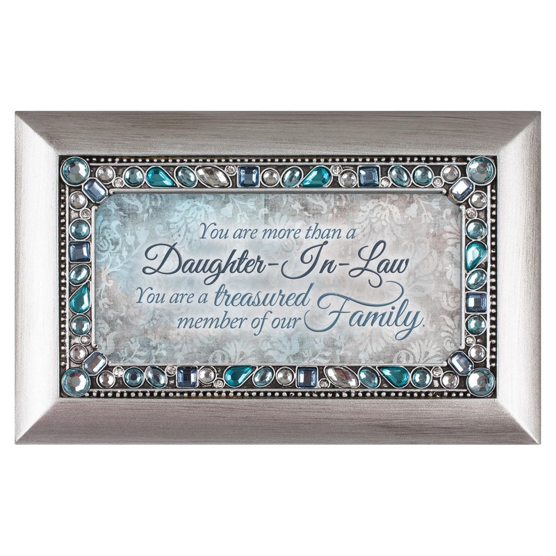 Cottage Garden Daughter in Law Silver Tone Jewel Beaded Petite