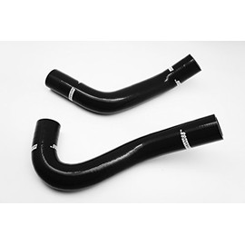 Autobahn88 Radiator Coolant Silicone Hose Kit, compatible with 2003-2009 Subaru Legacy B4 BP5 BL5 EJ20 EJ25 (Black -without Clamp Set)