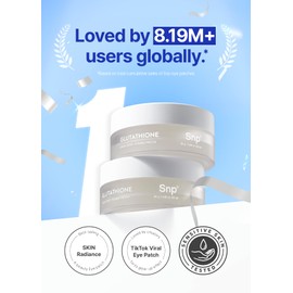 99% Glutathione + Niacinamide B3 Eye Patch | Nourishing Under Eye Patches for Blemishes and Dark Spots | Under Masks for Puffy Eyes and Dark Circles | Korean Skincare | 60 Patches