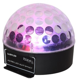 Ibiza LL081LED Astro-1 81-Cel 3 x 3 W RGB LED Effect