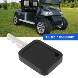 Briny River 2pcs Golf Car Key 1B 105068002 Compatible with 2014 - Current Club Car Carryall 300 500 510 550 700 710