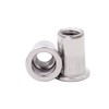 KINJOEK 100 PCS 1/4-20 Rivet Nuts, 304 Stainless Steel Threaded