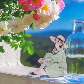 Alideco 180pcs Scrapbook Stickers Vintage The Daily Life of a City Girl Scrapbooking Junk Journal Crafts Embelishment Decoration Stickers (doushinvzishenghuotujian)