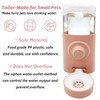 Fhiny Rabbit Water Bottle No Drip, 2 PCS Hanging Guinea