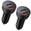 3-Port Fast Charging USB C Car Charger - 70W Power