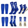 Men’s Grip Soccer Socks for Training – Non-Slip Polyester Calf