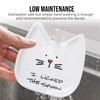 Pavilion Gift Company 37114 I Licked Ceramic Cat Spoon Rest,